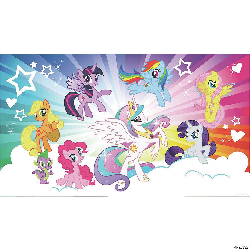 My Little Pony Cloud  Prepasted Mural Image