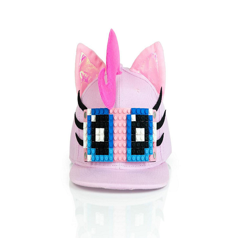 My Little Pony Pinkie Pie Snapback Hat / Cap with Bricky Blocks for Girls Image