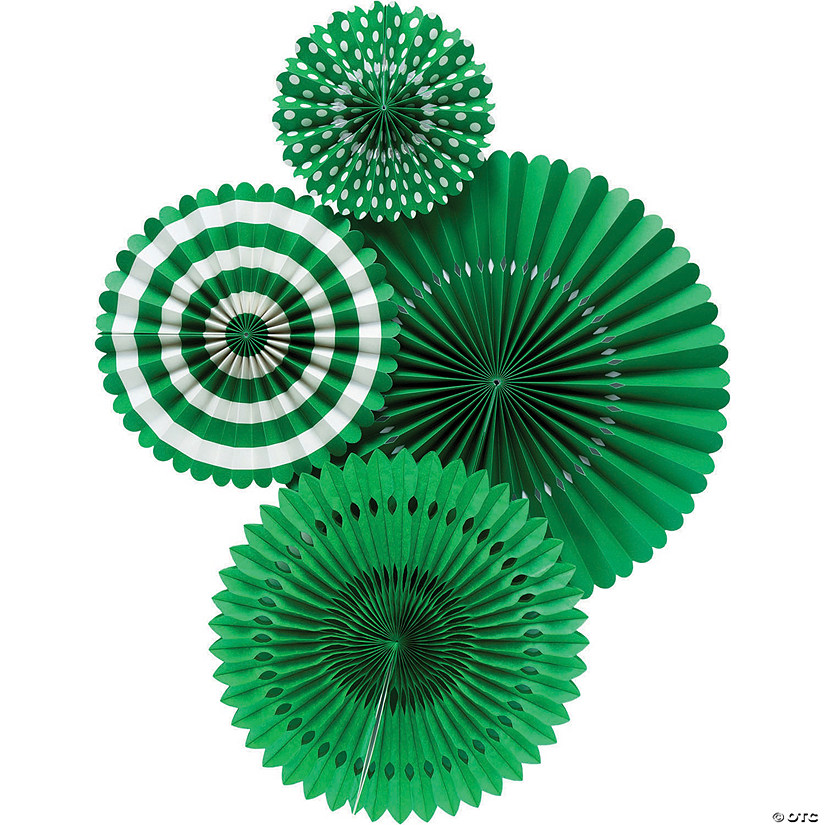 My Mind&#8217;s Eye&#8482; Green Hanging Fans Image