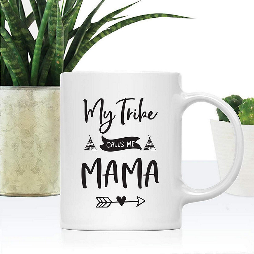 My Tribe Calls Me Mama Ceramic Mug Image