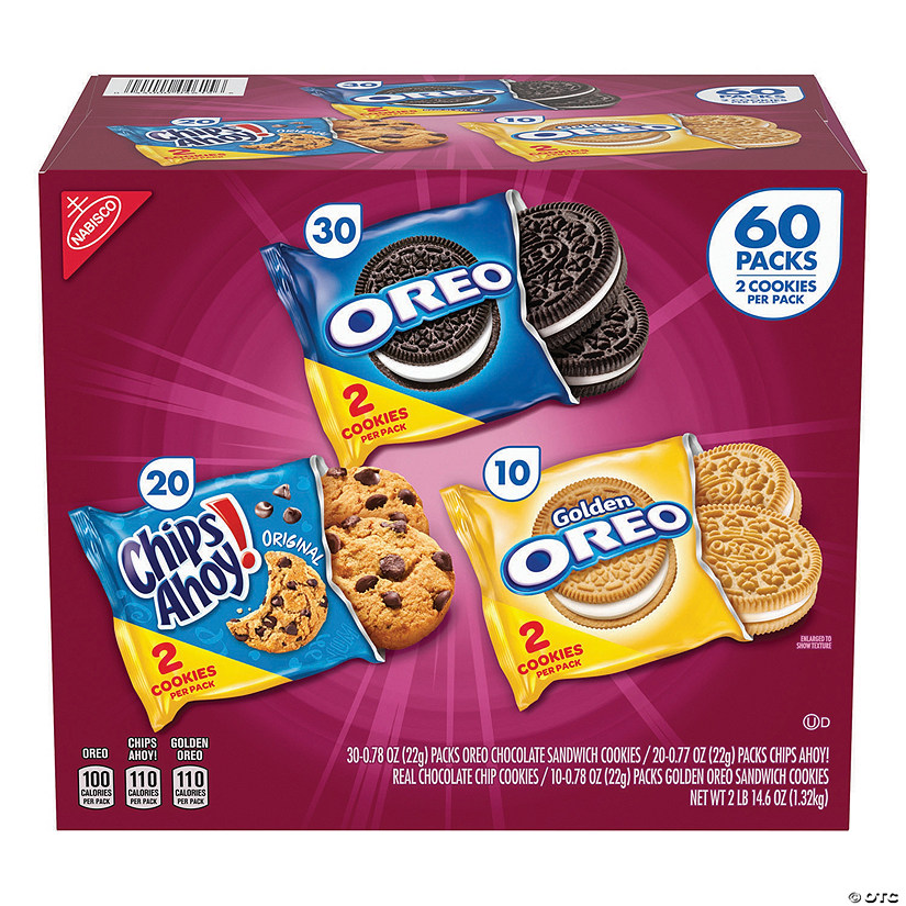 Nabisco Cookie Variety Pack, 60 Count Image