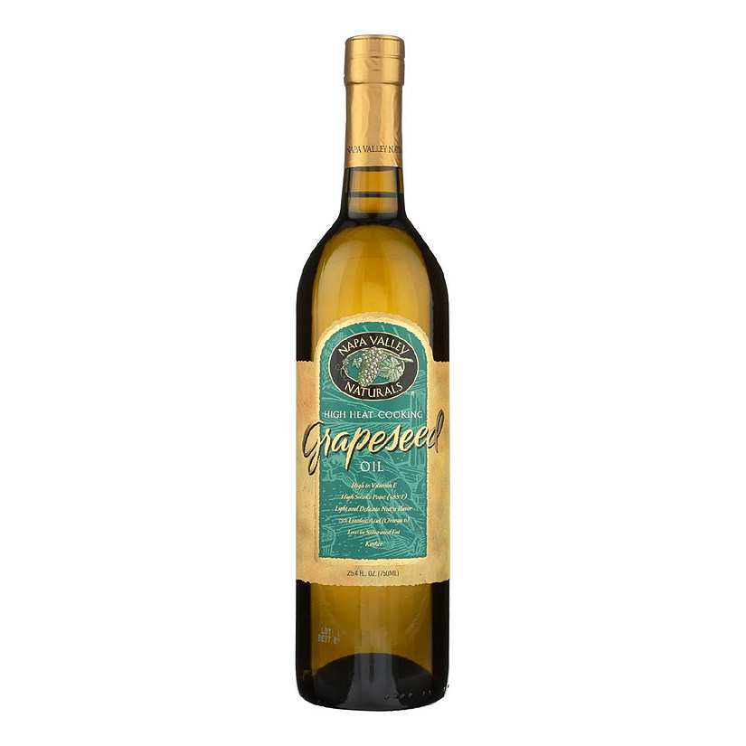 Napa Valley Naturals Grapeseed Oil - Case of 12 - 25.4 Fl oz. Image