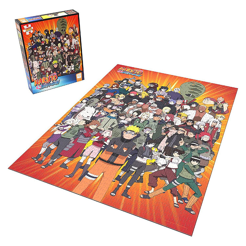 Naruto Cast 1000 Piece 1000 Piece Jigsaw Puzzle Image