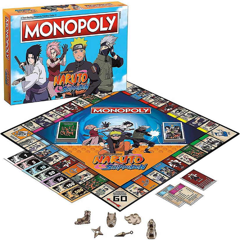 Naruto Monopoly Boardgame Image