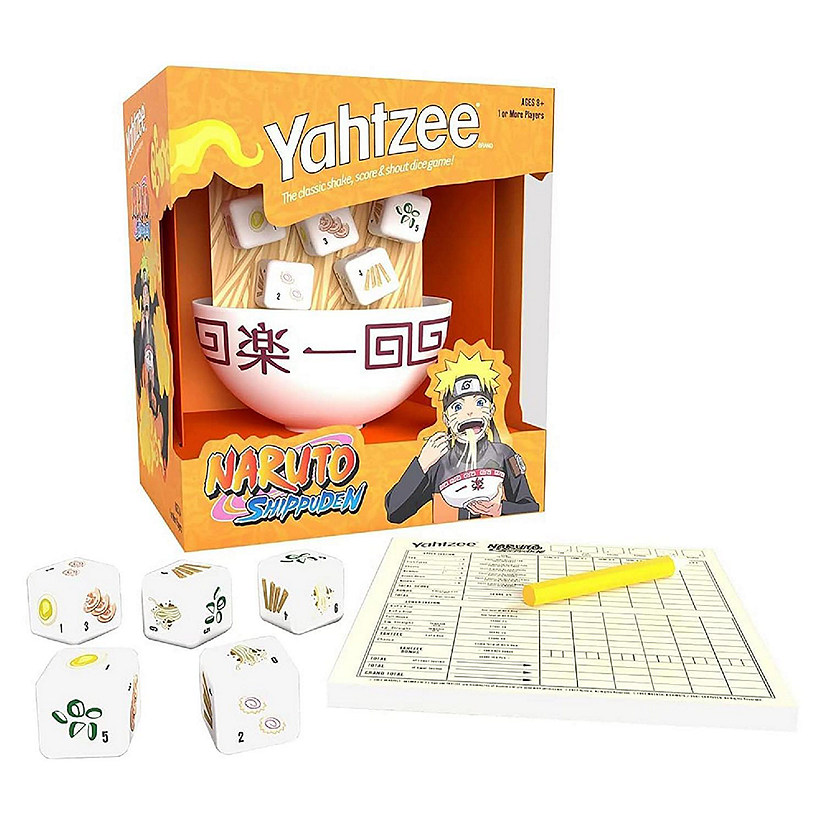 Naruto Yahtzee Dice Game Image