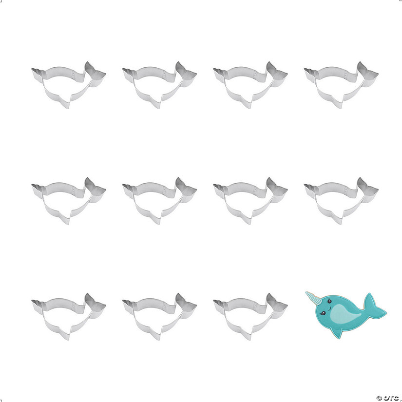 Narwhal 4.5" Cookie Cutters Image