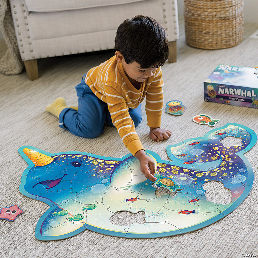 Narwhal Floor Puzzle Image