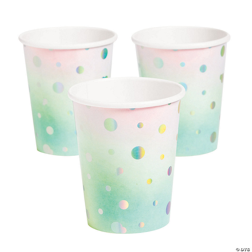 Narwhal Party Paper Cups Oriental Trading
