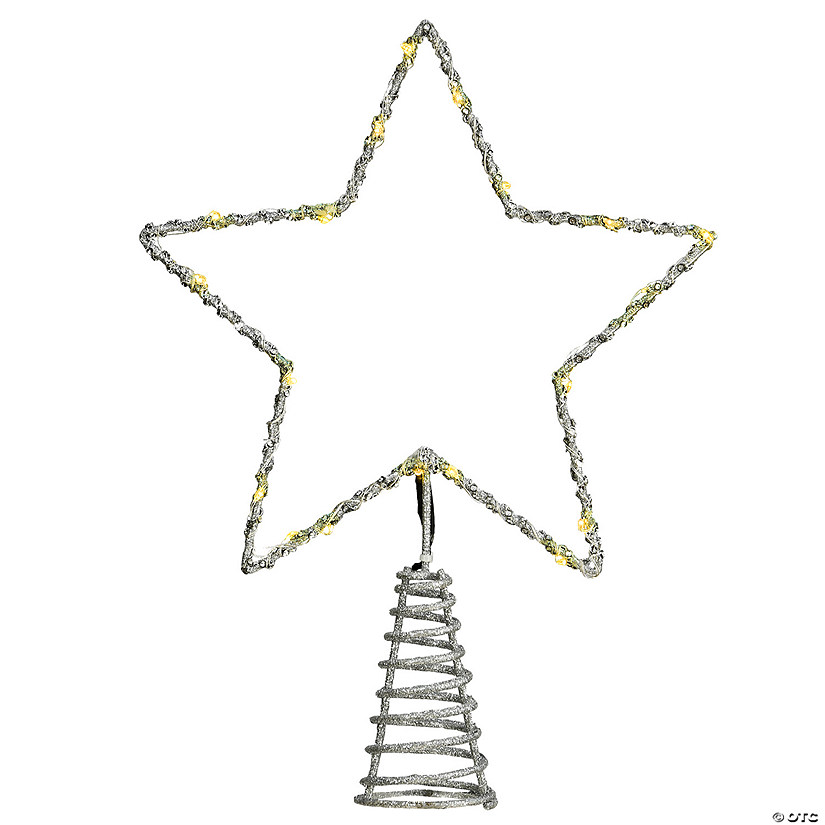 National Tree Company 13.5" Open Star Tree Top for Artificial Trees with Dual Color&amp;#174; Lights Image