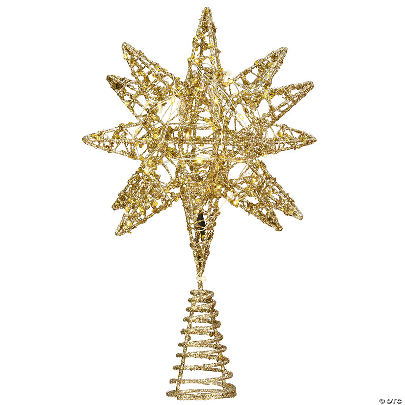 National Tree Company 14.5" Falling Star Tree Top for Artificial Trees with Dual Color&amp;#174; Lights Image