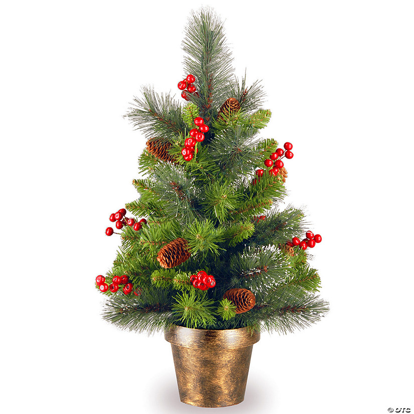 National Tree Company 2 ft. Crestwood&#174; Spruce Tree Image