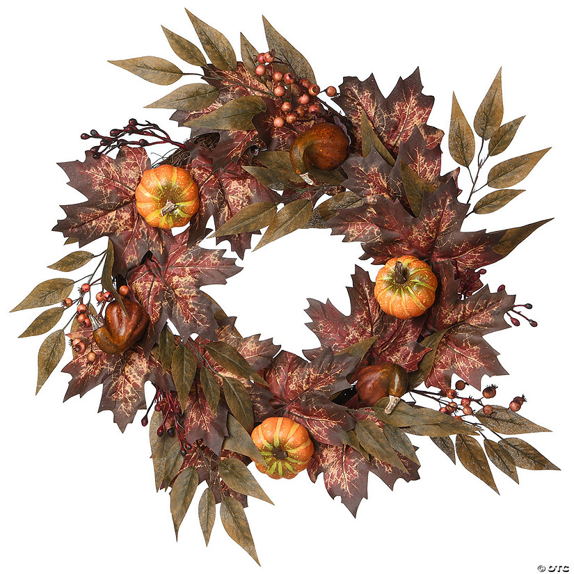 National Tree Company 24 in. Autumn Ivy Wreath Image