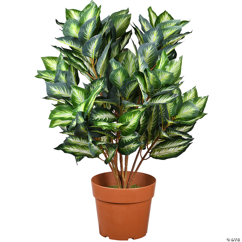 National Tree Company 30" Hosta Plant in 8.5x7.5x6.5" Brown Round Growers Pot Image
