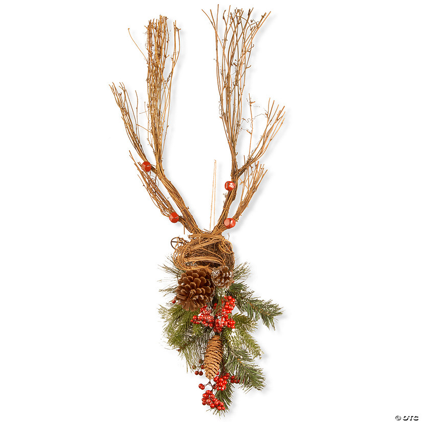 National Tree Company 35" Christmas Deer Decoration Image