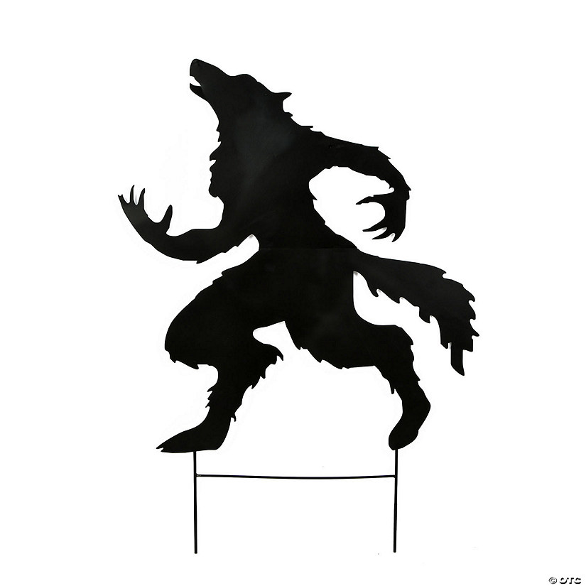 National Tree Company 38 in. Halloween Werewolf Garden Stake Image