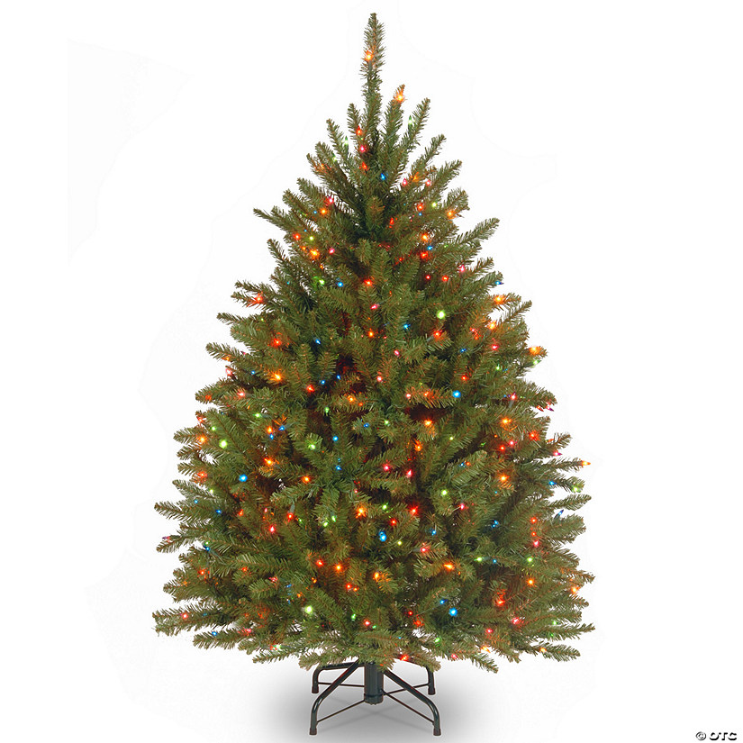 National Tree Company 4.5 ft. Dunhill&#174; Fir Tree with Multicolor Lights Image