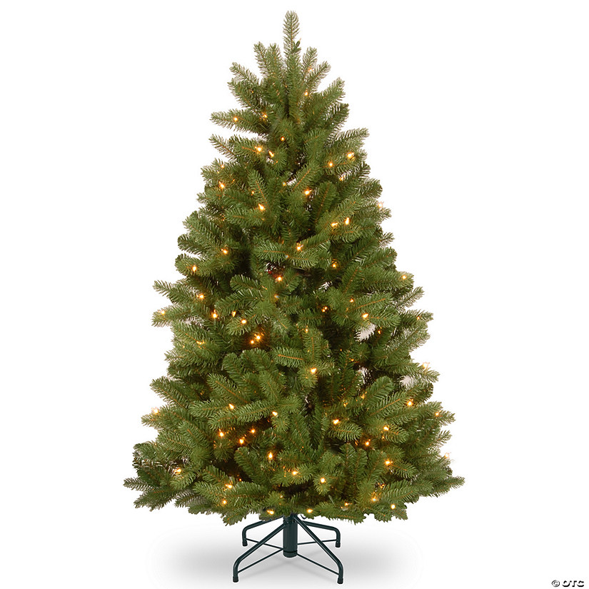National Tree Company 4.5 ft. Newberry Spruce Tree with Dual Color LED Lights Image