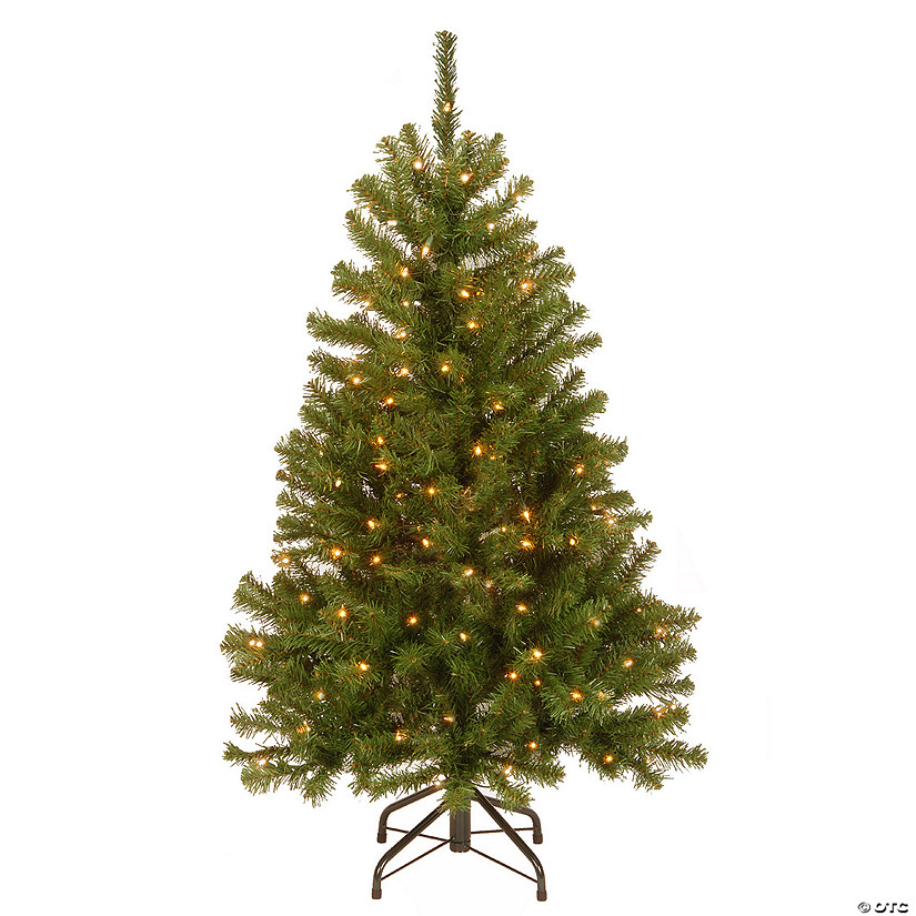 National Tree Company 4.5 ft. North Valley&#174; Spruce Tree with Clear Lights Image
