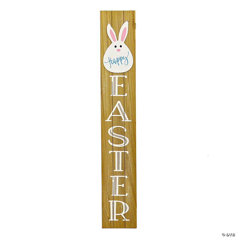 National Tree Company 43" Easter Bunny Hanging Porch D&#233;cor Image