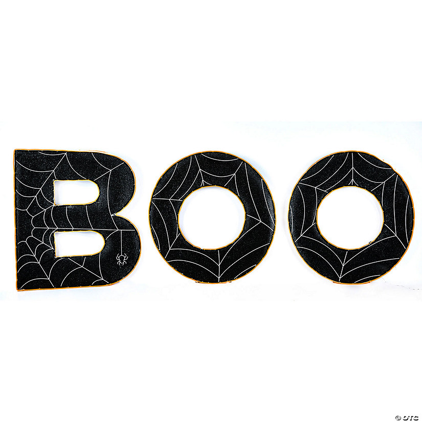 National Tree Company 47 in. "BOO" Sign with LED Light Strips Image