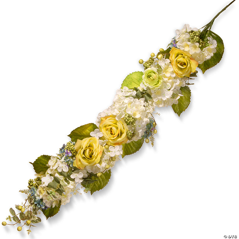 National Tree Company 48" Spring Flowers Garland Image