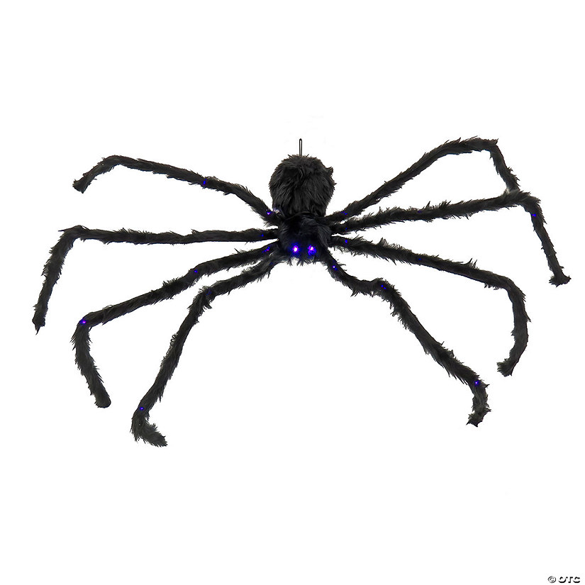 National Tree Company 50 in. Halloween Spider, LED Lights- Battery Operated Image