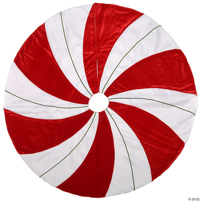 National Tree Company 52" General Store Collection Peppermint Tree Skirt Image