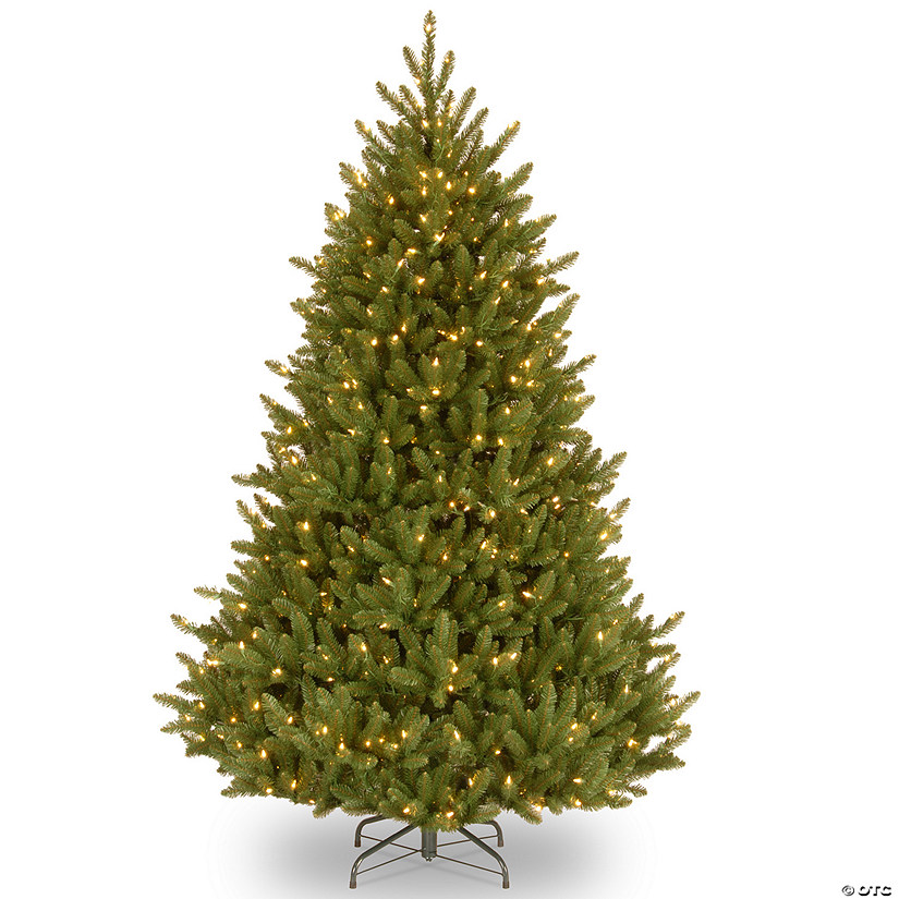 National Tree Company 6.5 ft. Natural Fraser Medium Fir Tree with Clear Lights Image