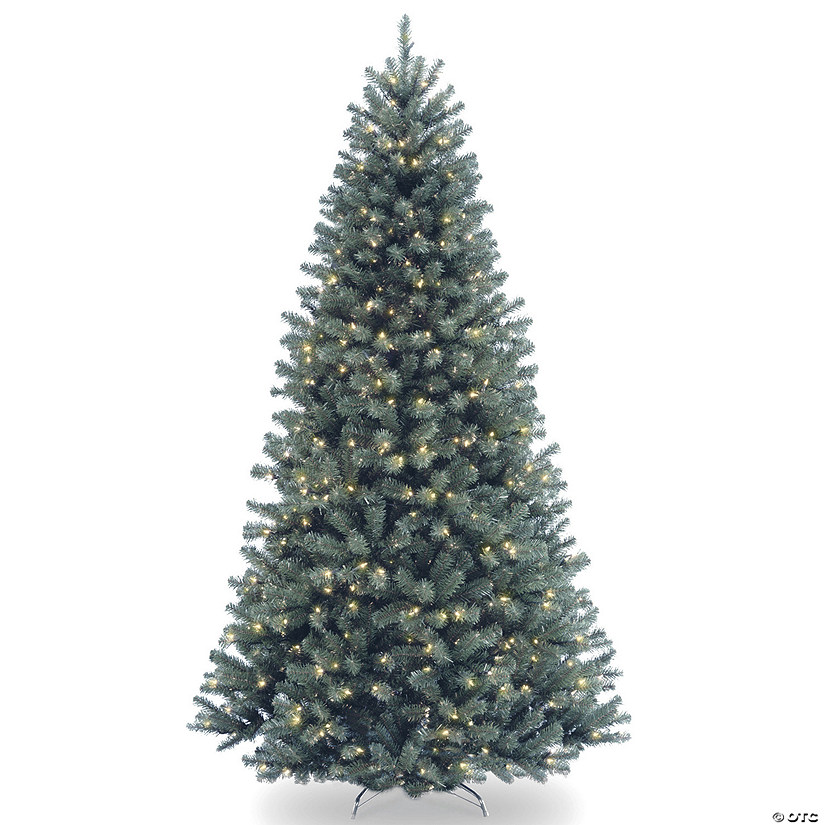 National Tree Company 6.5 ft. North Valley&#174; Blue Spruce Tree with Clear Lights Image