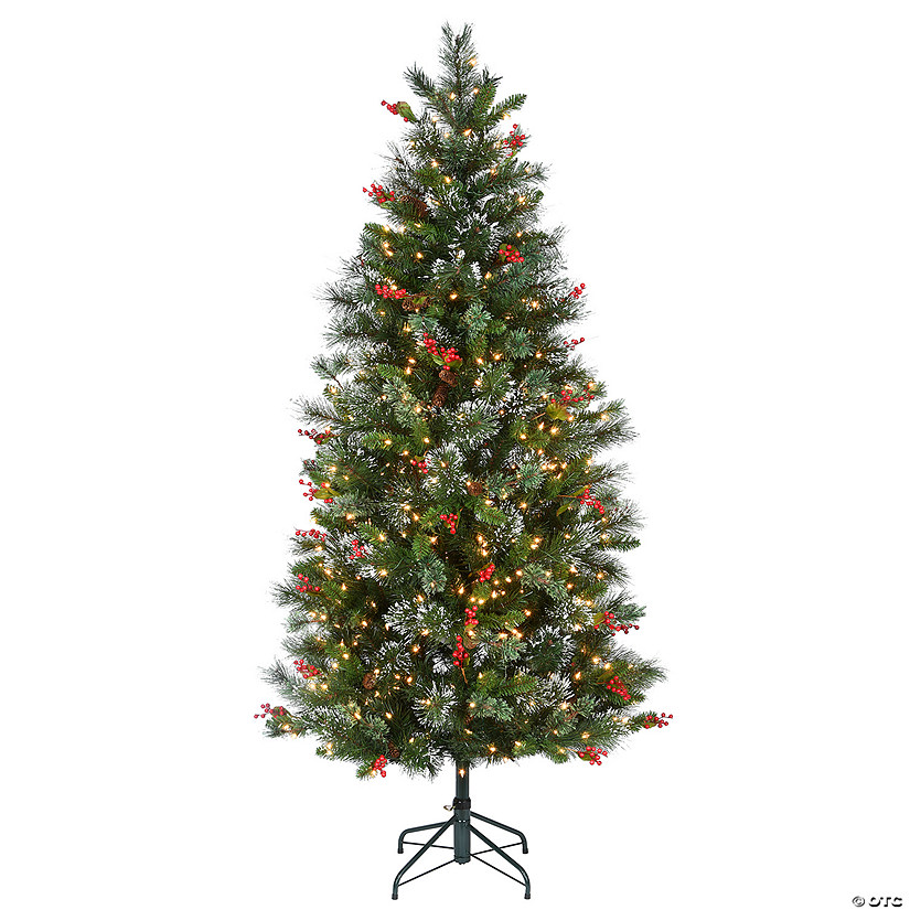 National Tree Company 6.5 ft. Wintry Pine&amp;#174; Medium Tree with Clear Lights Image