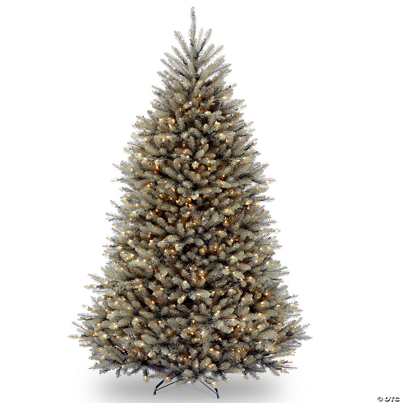 National Tree Company 7.5 ft. Dunhill&#174; Blue Fir Tree with Clear Lights Image