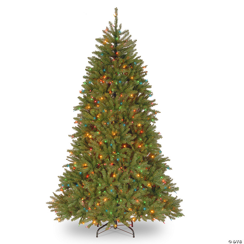 National Tree Company 7.5 ft. Dunhill&#174; Fir Tree with Multicolor Lights Image