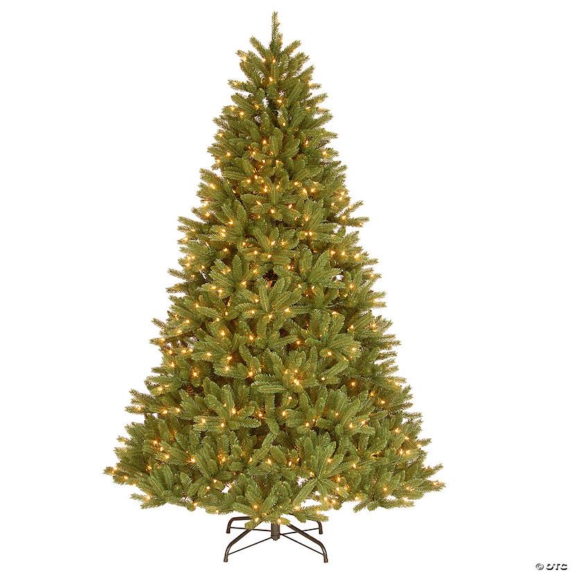 National Tree Company 7.5 ft. Grande Fir Medium Tree with Clear Lights Image