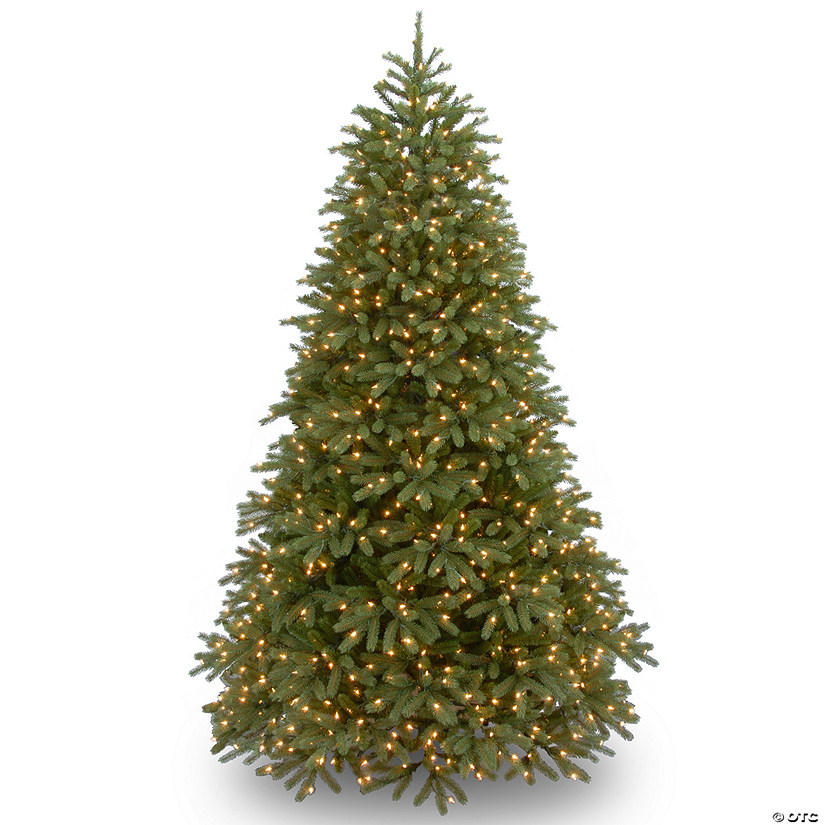 National Tree Company 7.5 ft. Jersey Fraser Fir Medium Tree with Clear Lights Image