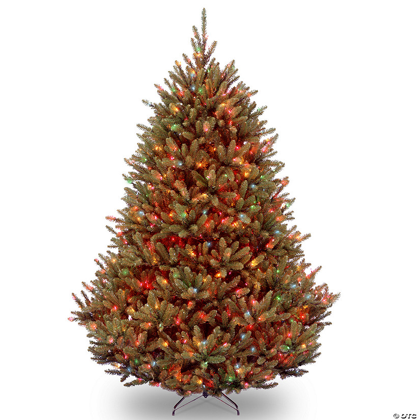 National Tree Company 7.5 ft. Natural Fraser Medium Fir Tree with Multicolor Lights Image