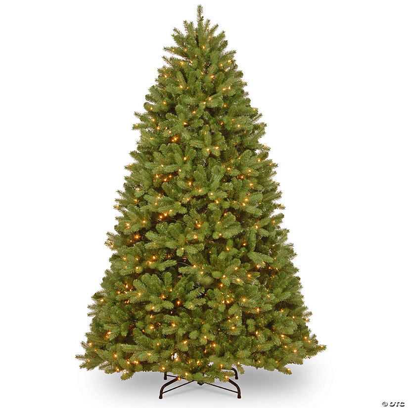 National Tree Company 7.5 ft. NewberrySpruce Tree with Clear Lights Image