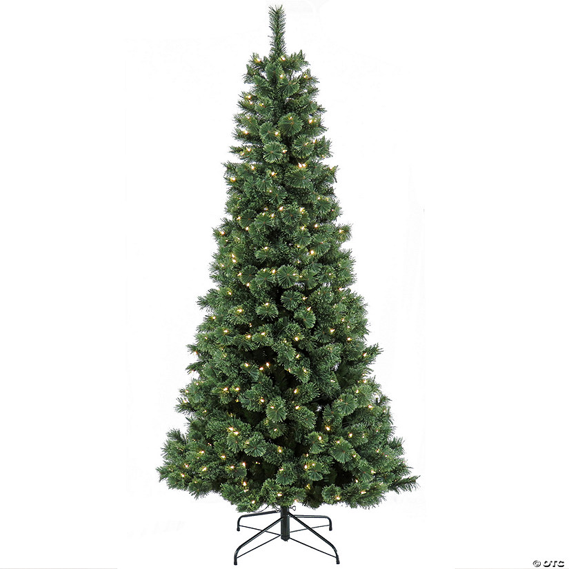 National Tree Company 7.5 ft. Pre-Lit Pilchuck Pine Tree with LED Lights Image