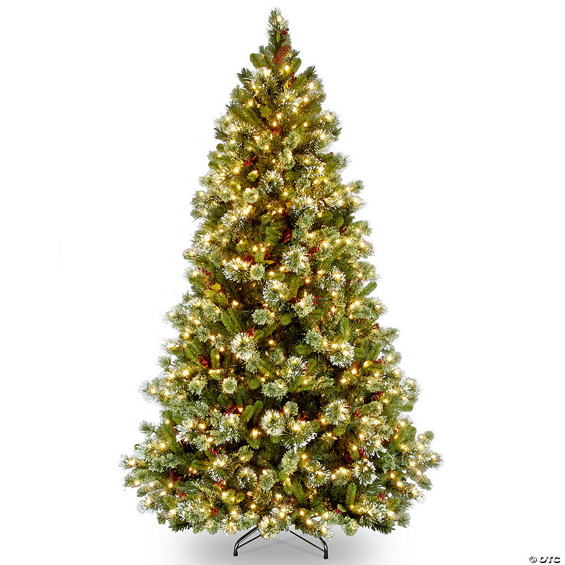 National Tree Company 7.5 ft. Wintry Pine&amp;#174; Medium Tree with Clear Lights Image
