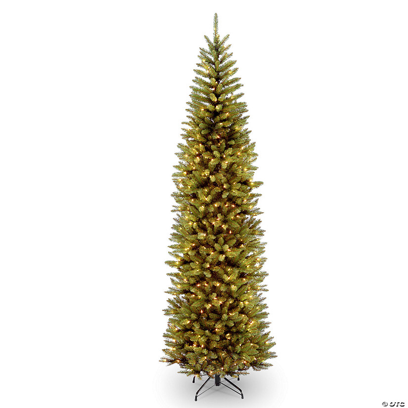 National Tree Company 9 ft. Kingswood&#174; Fir Pencil Tree with Clear Lights Image