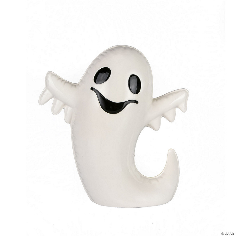 National Tree Company 9 in. Halloween Happy Ghost Tabletop D&#233;cor Image