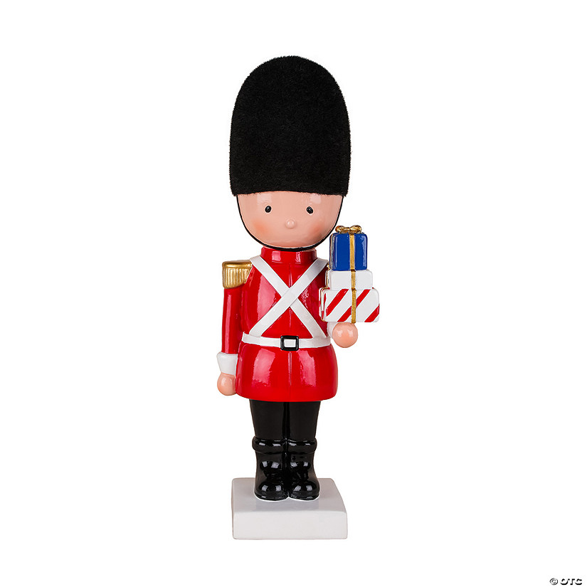 National Tree Company First Traditions&#8482; 11" Christmas Soldier with Gifts Image