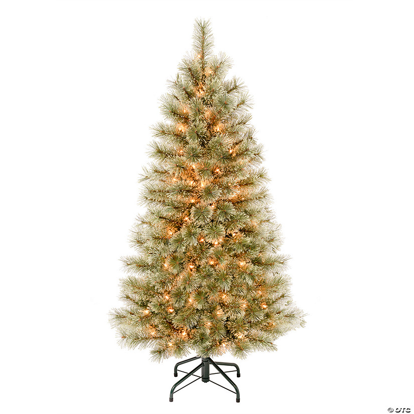 National Tree Company First Traditions&#8482; 4.5 ft. Arcadia Cashmere Pine Tree with Clear Lights Image