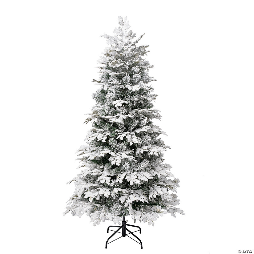 National Tree Company First Traditions&#8482; 6 ft. Acacius Snowy Tree Image
