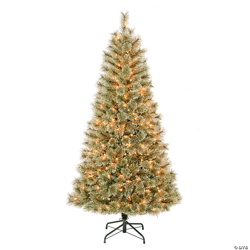 National Tree Company First Traditions&#8482; 6 ft. Arcadia Cashmere Pine Tree with Clear Lights Image