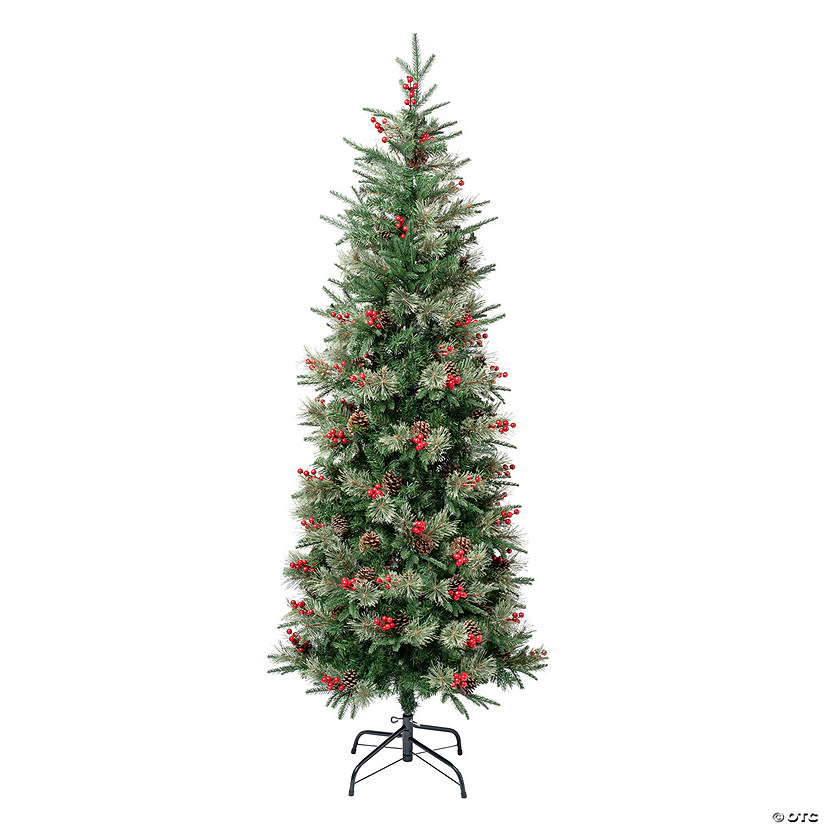 National Tree Company First Traditions&#8482; 6 ft. Virginia Pine Slim Tree Image