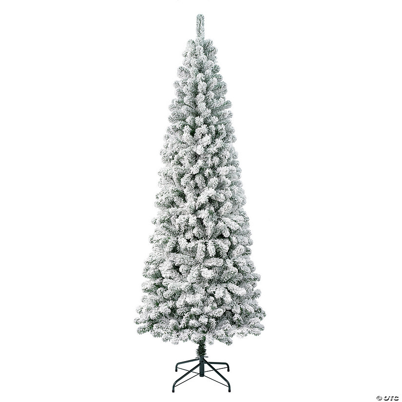 National Tree Company First Traditions&#8482; 7.5 ft. Acacia Medium Flocked Tree Image