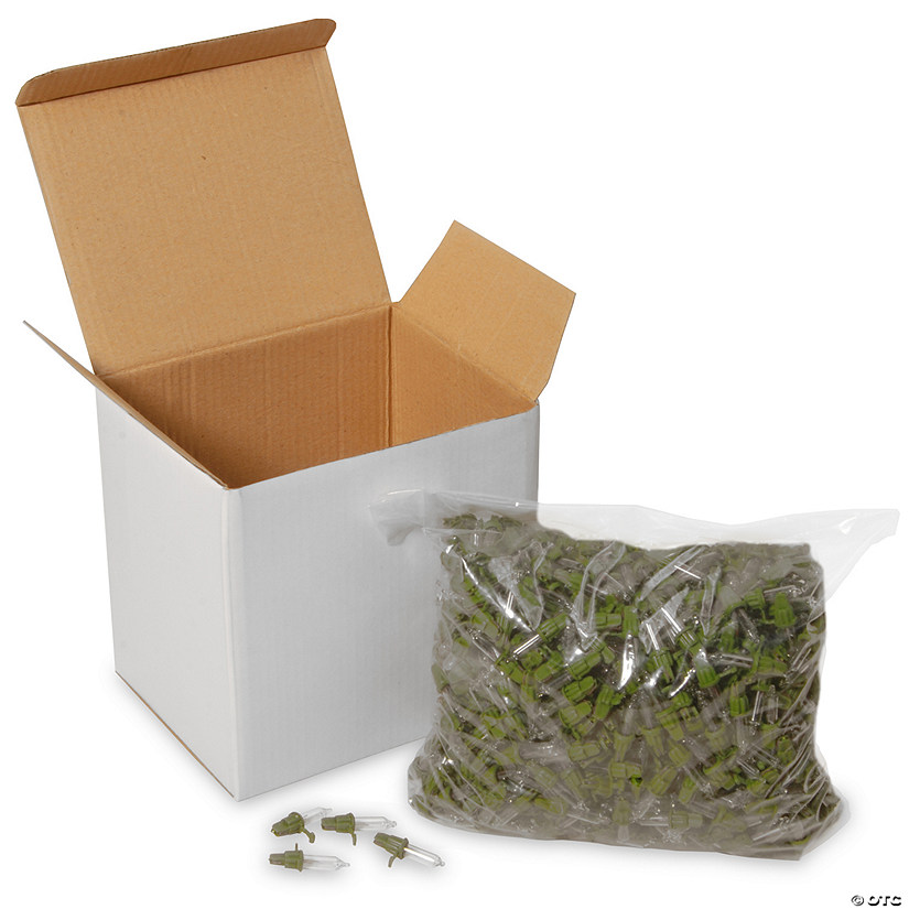 National Tree Company Replacement Bulbs, 1000 Clear Image