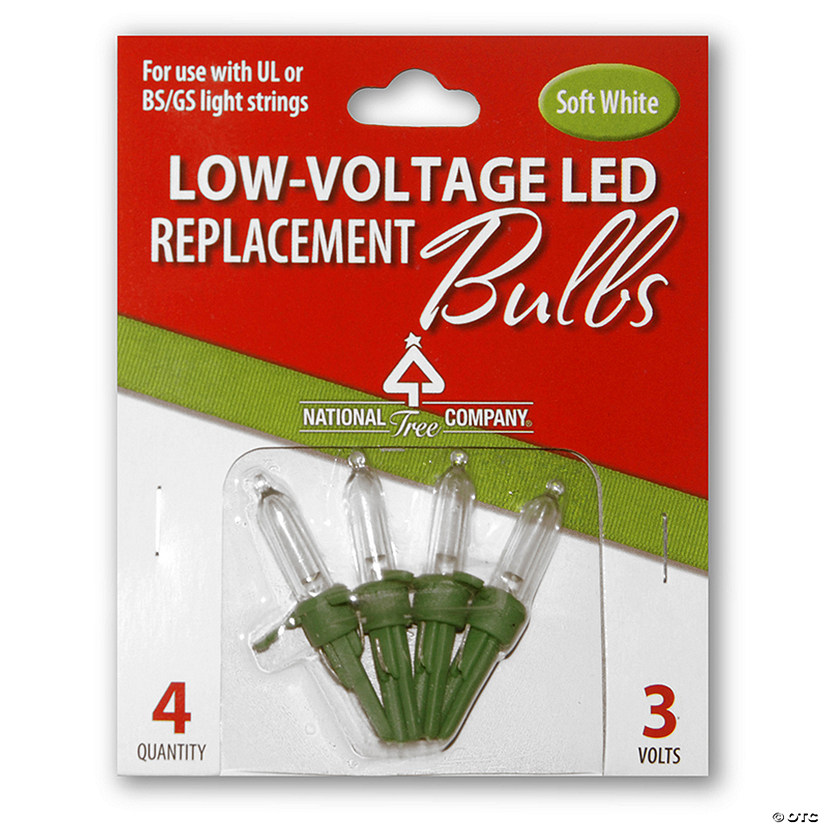 National Tree Company Replacement Soft White LED Bulbs Image