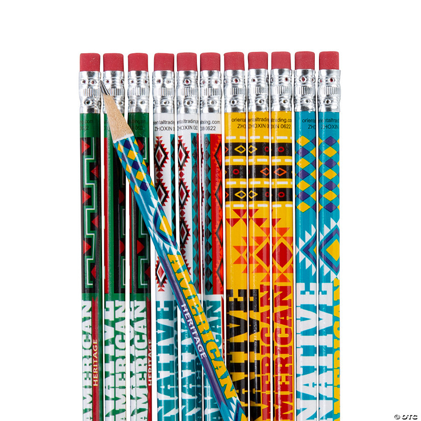 Native American Heritage Pencils - 24 Pc. Image