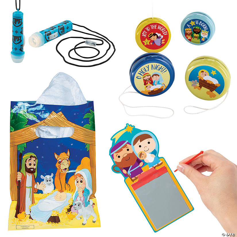 Nativity Cheer Bag Handouts Kit for 36 Image